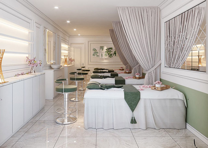Chất liệu rèm spa