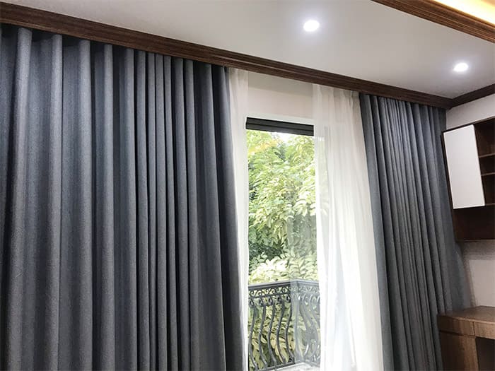 Chọn rèm hoạ tiết đơn giản