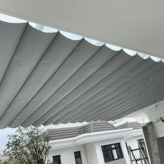 Mái hiên di động lắp đặt dễ dàng