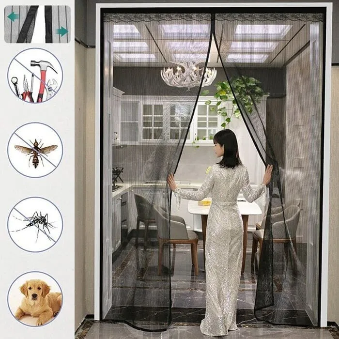 Rèm cửa chống côn trùng hiệu quả, lắp đặt đơn giản