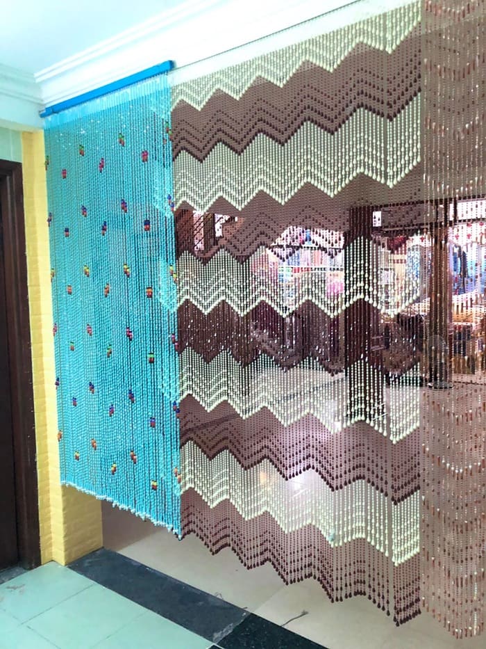 Rèm hạt nhựa phù hợp với nhiều phong cách trang trí khác nhau