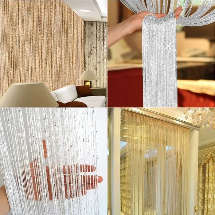 Tổng hợp mẫu rèm kim tuyến cao cấp, thu hút mọi ánh nhìn