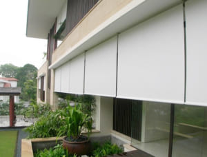 Rèm che nắng ban công